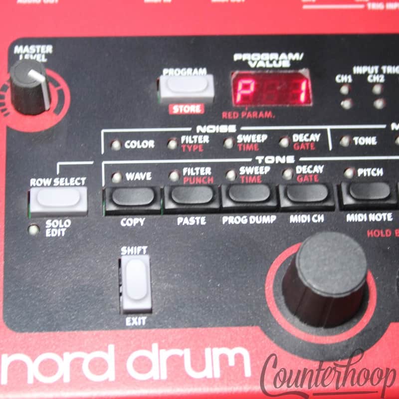 *Nord Drum 1 Original 4-Channel Virtual-Analog Synth Beat Machine Clavia Sweden* image 1