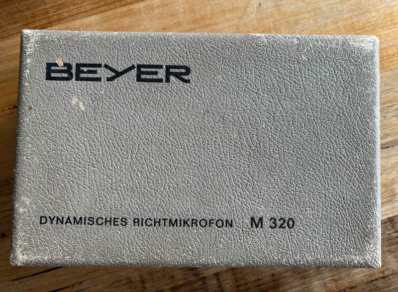 Beyerdynamic M320 Ribbon Microphone image 1