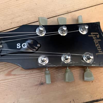 Gibson SG Special Electric Guitar Faded Moon Inlays 2003 * Headstock Repair image 6