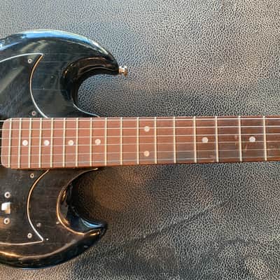 Teisco Del Rey SG 1960s Black image 5