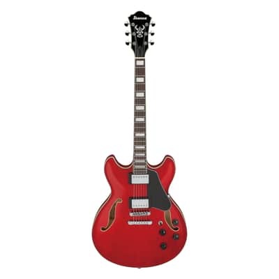 Ibanez Artcore AS73 Semi-Hollow Electric Guitar - Transparent Cherry Red image 2