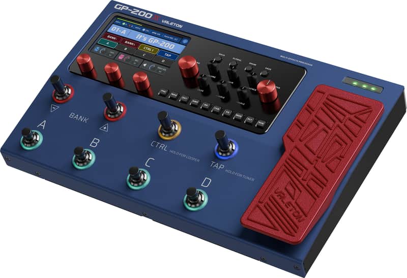 Valeton GP-200X Multi-Effects Processor with Touchscreen and Expression Pedal image 1