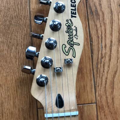 Squier Telecaster Custom HH Black with upgrades image 6