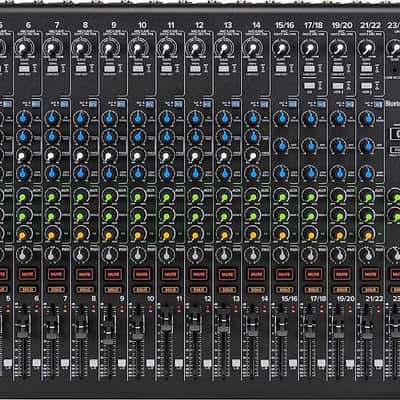 Mackie Onyx 24 24-Channel Premium Analog USB Mixer, FX plug-ins Use With Any DAW image 1