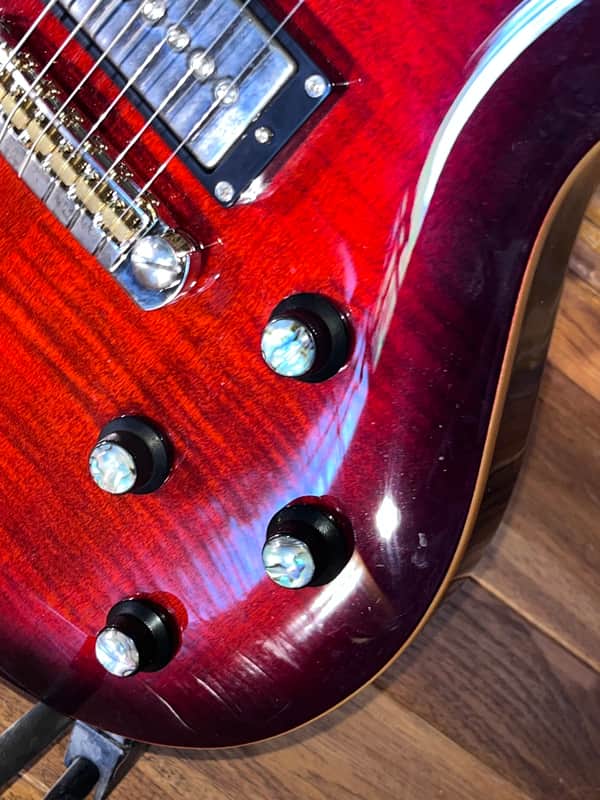 PRS SE Chris Robertson 2018 - Black Stone Cherry Burst image 1