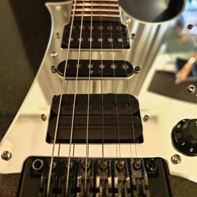 Ibanez Jem7DBK tribute RG550EX Galaxy Black Made in Japan 2000 Jem7dbk MOD image 3