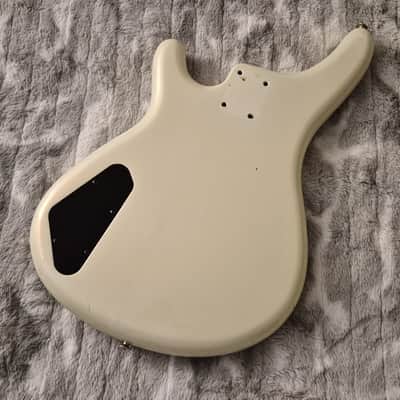 Yamaha Motion Bass MB-III PJ Super Edition 1987 Loaded Body - Vintage White - MIJ image 8