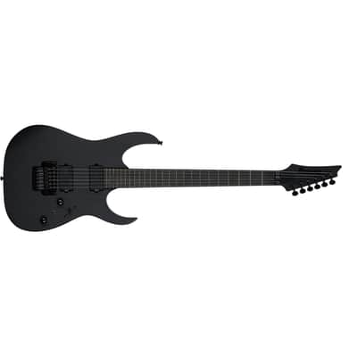 Ibanez RGRB620 RG Iron Label Guitar w/ Dimarzio Pickups - Black Flat image 3