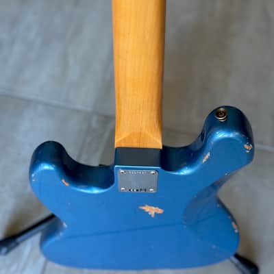 Fender Custom Shop 64 Jazz Bass Guitar Relic 2023 - Lake Placid Blue image 16