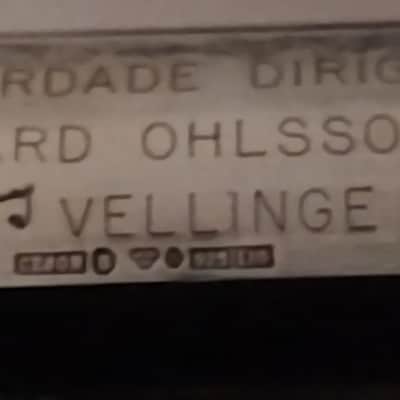 Conductor EDGARD OHLSSON AREN 1986 VELLINGE MUSIKK Dirigent 1986 image 8