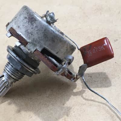 Vintage Fender Made in Japan Strat Pot Capacitor Stratocaster MIJ Relic 1981-1991 Fernandes Tokai HM image 4