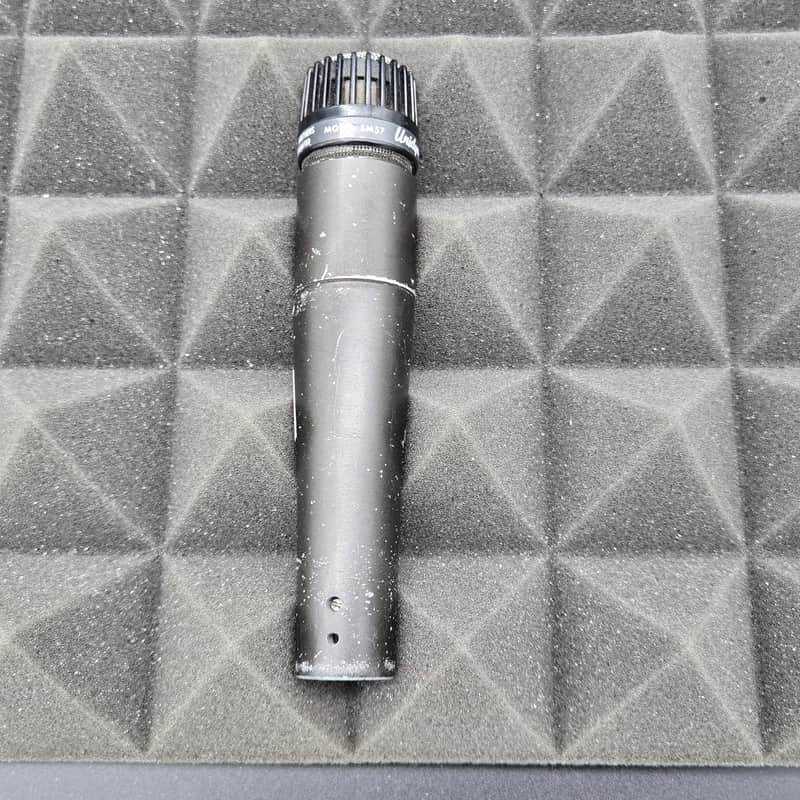 Shure Unidyne III SM57 Cardioid Dynamic Microphone 1970s - Black image 1