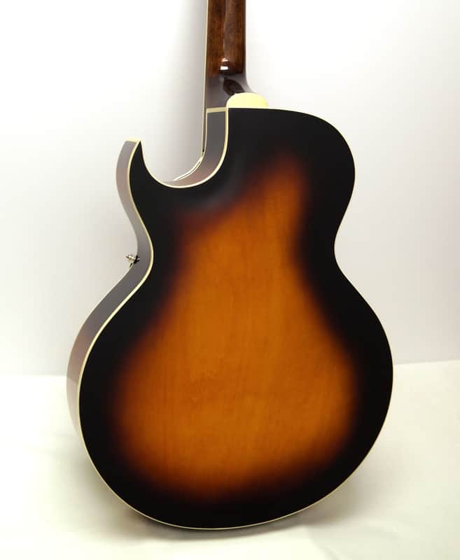 The Loar LH-350-VS Archtop Cutaway Hollowbody Electric Guitar