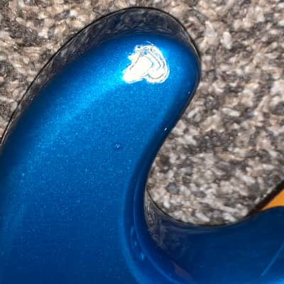 Vintage 1983 Kramer Pacer Blue burst electric guitar made in the usa image 11