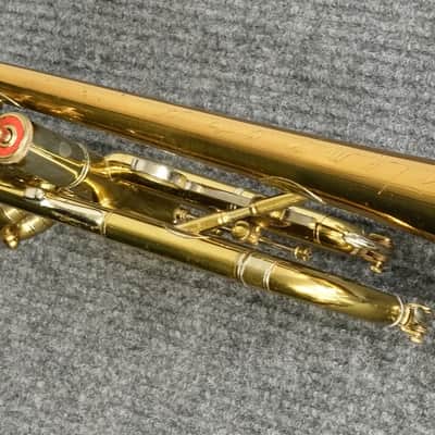 Vintage Reynolds Contempora Large Bore Bb Trumpet w 1st Valve Slide Trigger...1957 image 3