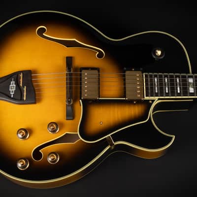 2021 Ibanez LGB300-VYS George Benson Signature - Vintage Yellow Sunburst | Japan 16.5'' Hollowbody Archtop Jazz Guitar Super 58 Humbucker | CoA OHSC image 4