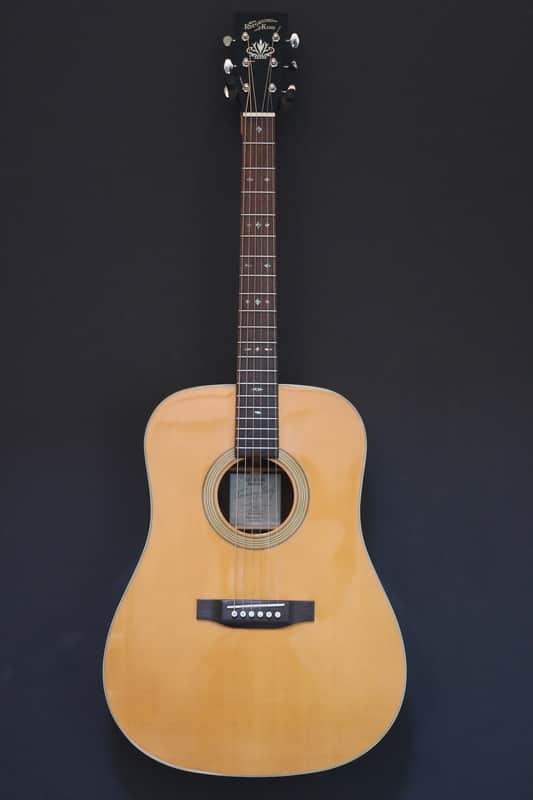 Recording King RD-27 Dreadnought Acoustic Natural | Reverb