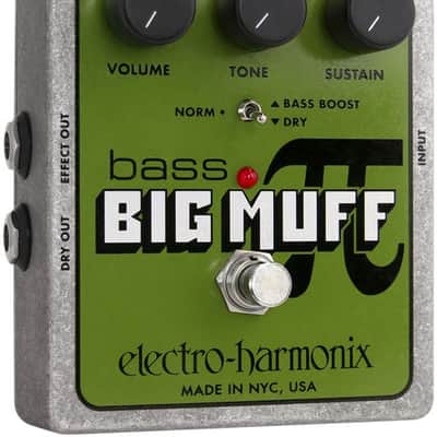 Electro-Harmonix Bass Big Muff Pi Distortion / Sustainer Fuzz image 1