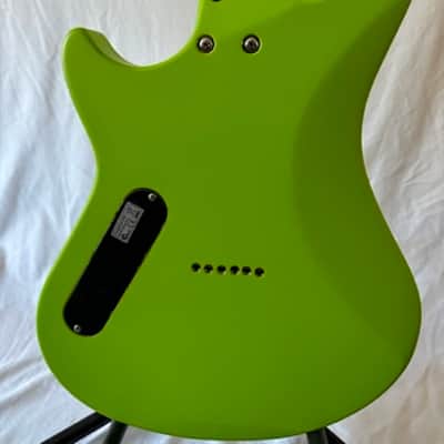 Anthem S-style Electric 24 Fret Guitar HH 2009 - Matte Green image 5