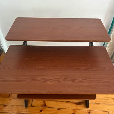 On-Stage WS7500 Workstation Desk - Rosewood image 3