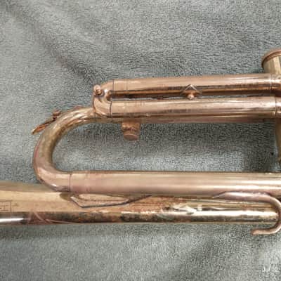 Harry Pedler & Sons American Triumph Trumpet 1950's for parts/repair image 13