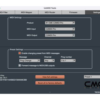 CME C2MIDI Pro USB-C MIDI Interface Cable image 10