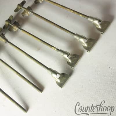Kent 6x Snare Drum 5 3/4"Single-Tension T-Rods+Rim Clips Nickel Vintage 50s USA image 3