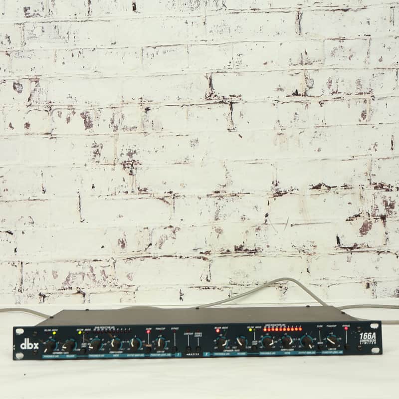 dbx 166A 2-Channel Compressor/Limiter image 1