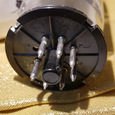 G.E Pair (2) 6550A AT1000 TESTED Vacuum Tubes USED matched pair Beam Power 42 Watt 1970s image 15