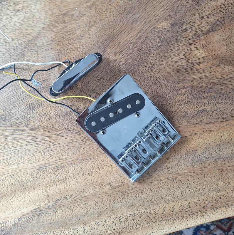 Fender MIM FSR Telecaster Pickups & Bridge 2012 image 1