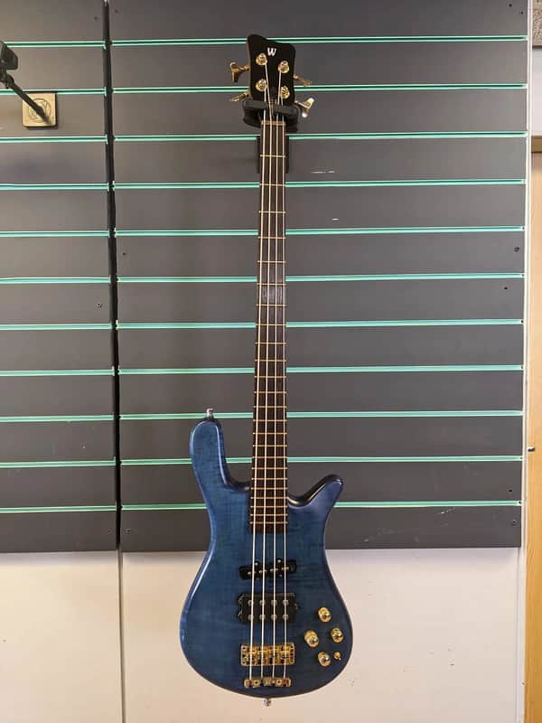 Warwick Streamer LX Jazzman Ocean Blue Oil 2006 Active Electric Bass image 1