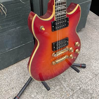 Yamaha SG-1000 | Cherry Sunburst | Upgraded Wolftone Pickups (Originals Included) w/ gig bag image 3