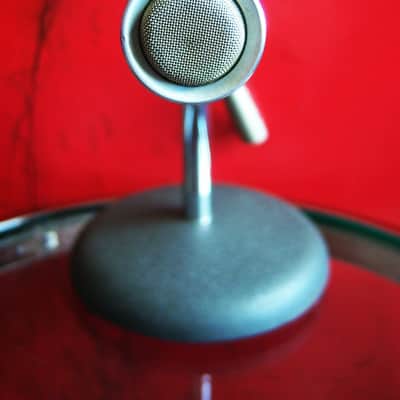 Vintage RARER 1959 Shure 535 / 530 / 525 dynamic microphone dual Z w accessories image 4