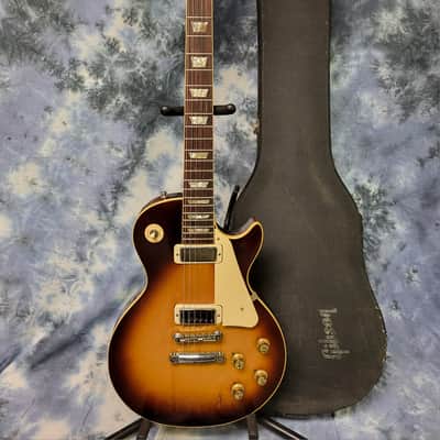 Video Demo Vintage 1973 Gibson Les Paul Deluxe Sunburst Mini Humbuckers Pro Setup New Strings Original Hardshell Case image 1