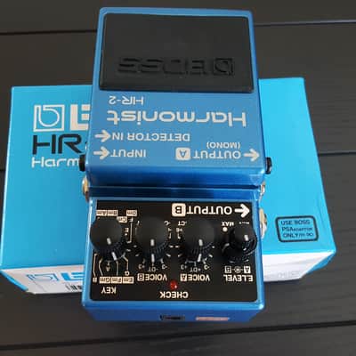 Boss HR-2 Harmonist (Pink Label) 1994 - 1999 - Blue image 3