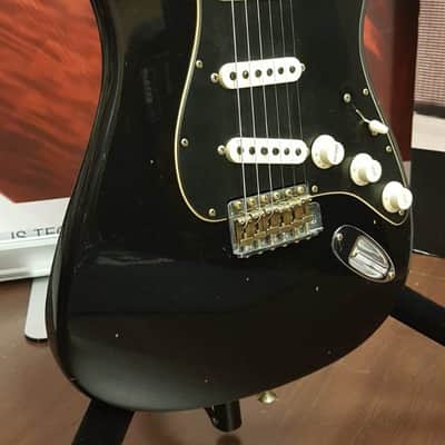 Fender Custom Shop Postmodern Stratocaster Journeyman Relic Rosewood Fingerboard Aged Black image 8