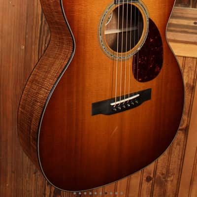 Collings OM1 Custom w/ Baked Sitka & Koa w/ Sunburst Finish. image 8