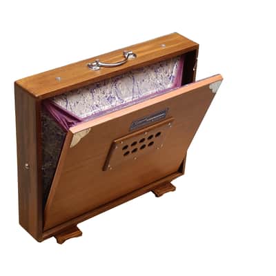 SHRUTI BOX~3 OCTAVES~TEAK WOOD~SIZE (17" X 14" X 3")~36 NOTES~TUNE TO 440 Hz~BHAJAN~SHRUTI~YOGA~VOCAL~CHANT~WITH GIG BAG image 4