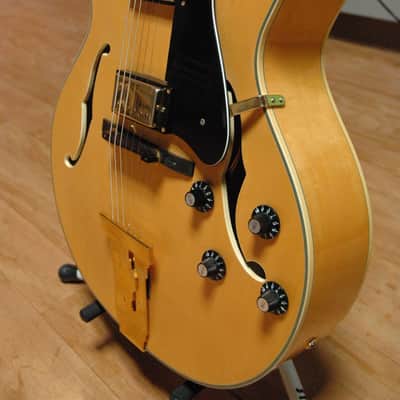 Washburn J-6 Hollow Body Natural Finish image 3