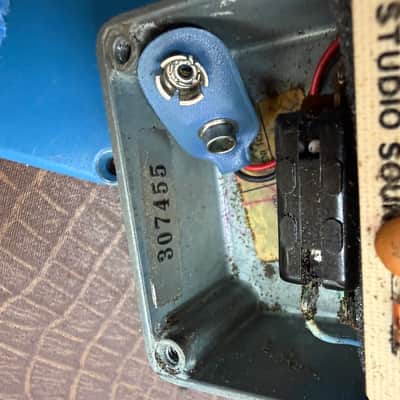 MXR MX-103 Block Blue Box Script 1977 - Blue image 16
