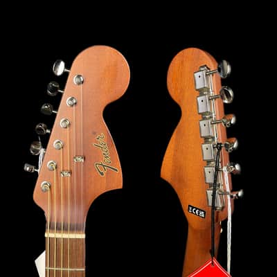 Fender Monterey Standard Acoustic Guitar, Walnut Fingerboard, Natural image 5