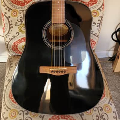Mitchell D120BK Dreadnought Acoustic Guitar w/Gigbag image 1