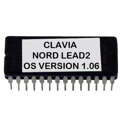 Clavia Nord lead 2 - Final OS version 1.06 Eprom Rom for Rack and Keyboard