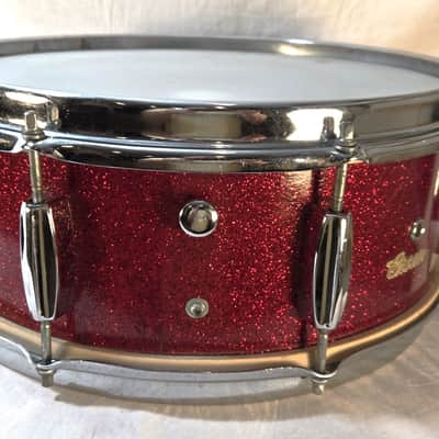 Crown Snare Drum MIJ 60s-70s - Red Sparkle image 6