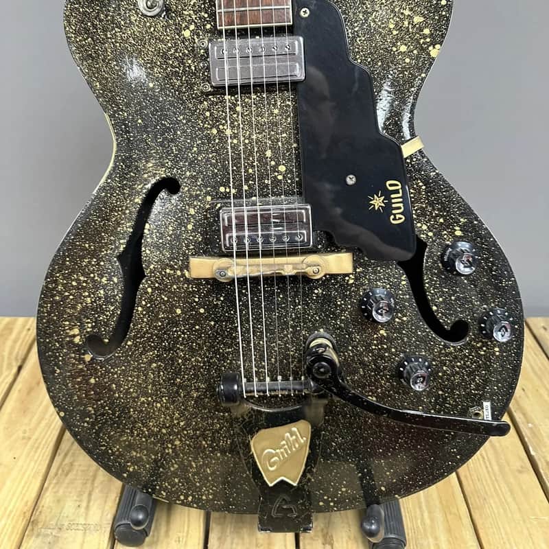 1960s Guild Starfire 3 Gold Splatter