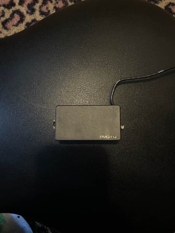 EMG H4A-B Passive Alnico V Humbucker 2010s - Black image 1