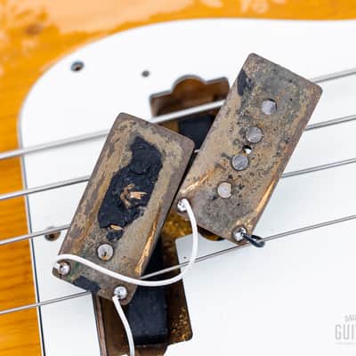 1972 Fender Precision Bass Natural Ash Vintage Bass w/ 1 1/2" Nut Width, Case image 20