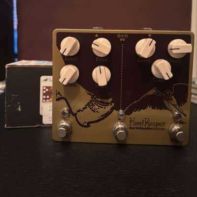 EarthQuaker Devices Hoof Reaper Double Fuzz with Octave Up V2 | Reverb