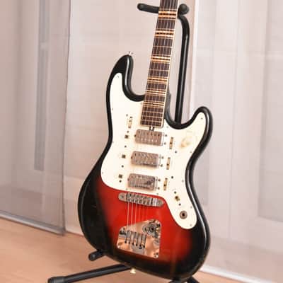 Höfner 176 Galaxy – 1960s German Vintage Solidbody Guitar / Gitarre image 2