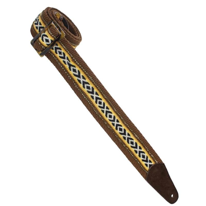 Henry Heller 2" Wide Tort-O Triglide Herringbone Guitar Strap #HPWS-04 image 1